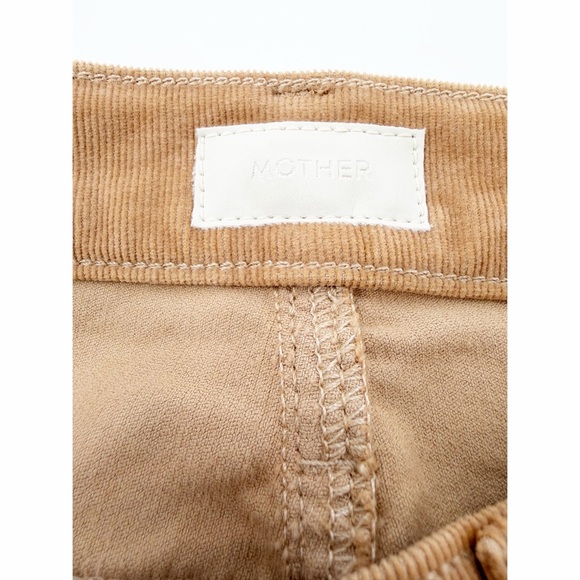 Mother The Tomcat Ankle Jean Pants in Hopscotch Cafe Spice Corduroy Tan Size 31 - Picture 5 of 11